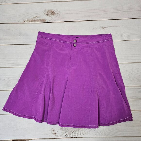 TITLE NINE Purple Nimblene Skort  Swing Skirt~Size 2 - Picture 7 of 11